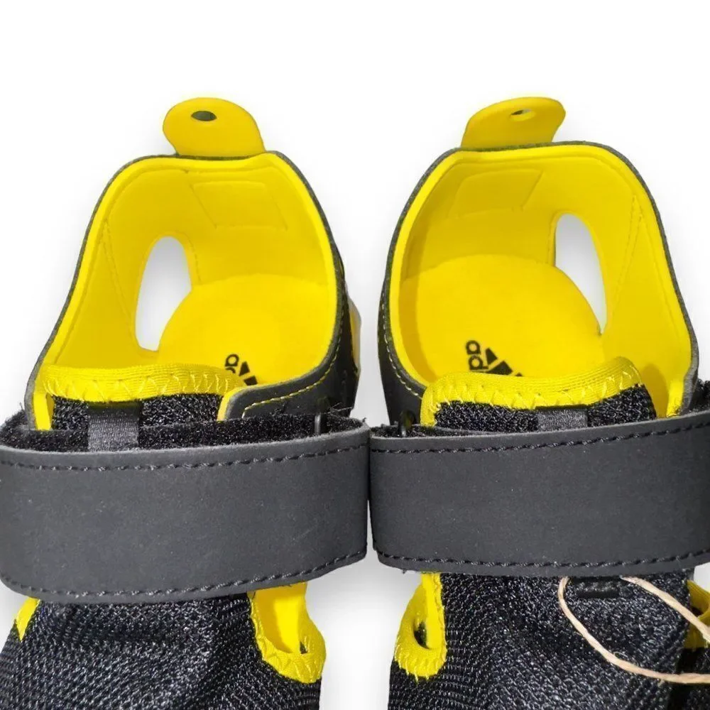 Adidas LEGO x Captain Toey J Sandals 'Black Yellow' GY5089 Youth 6‎